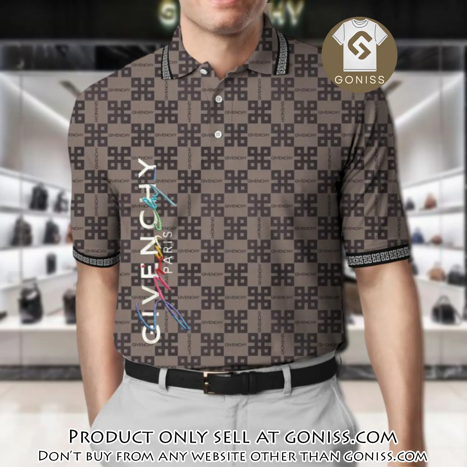 Givenchy premium polo shirt  luxury polo shirt for men pls513 gn0742799